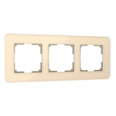 ჩარჩო Werkel Elite 3 პოსტი სპილოს ძვლისფერი W0042443 4690389180781