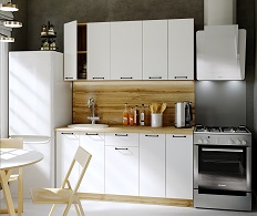 სამზარეულოს კომპლექტი Valerya MDF (თეთრი) 1,6 Surskaya ავეჯი