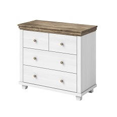 კომოდი 4 უჯრით EVORA (Abisko Ash/Dark Lefkada Oak) 247DJU27