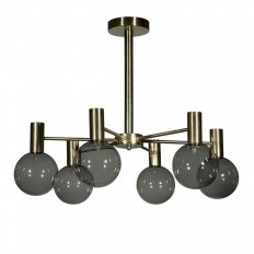 ჭერის ჭაღი Loft IT Tiara 10045/6 Gold