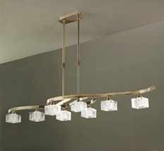 Подвесная люстра Mantra Cuadrax 1106