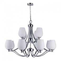 ჩამოკიდებული ჭაღი Chiaro Palermo 386016512