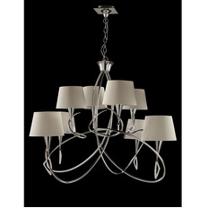 Подвесная люстра Mantra Mara Chrome - White 1654