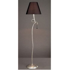 იატაკის ნათურა Mantra Paola მოხატული ვერცხლისფერი 3533