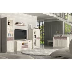 მისაღები ოთახი BORDO (Walnut Elia light/Elmo verolingo) ANREX