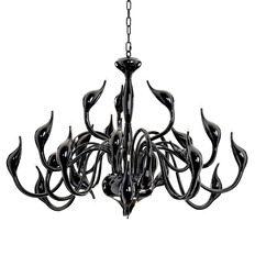 ჩამოკიდებული ჭაღი Lightstar Cigno Collo Bk 751247