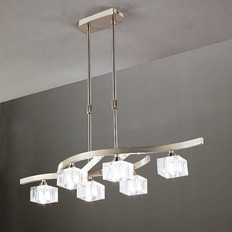 Подвесная люстра Mantra Cuadrax 1115