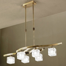 Подвесная люстра Mantra Cuadrax 0995