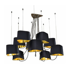 ჩამოკიდებული ჭაღი Loft IT Street Loft1163-10BL