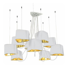 ჩამოკიდებული ჭაღი Loft IT Street Loft1163-10WH