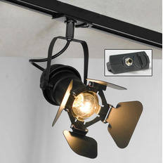 ერთფაზიანი საჩვენებელი ნათურა Lussole LOFT Track Lights LSP-9838-TAB