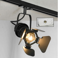 ერთფაზიანი საჩვენებელი ნათურა Lussole LOFT Track Lights LSP-9838-TAW