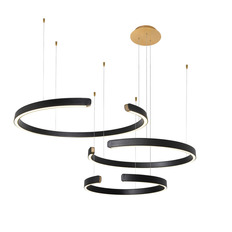 გულსაკიდი ნათურა LOFT IT 10025/3 შავი