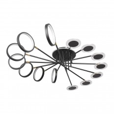 ჭერის LED ჭაღი Loft IT Megan 10164L შავი