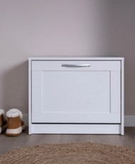 ფეხსაცმლის კარადა SIRIUS 1 თეთრი