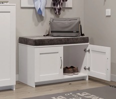 ფეხსაცმლის კარადა 2 ფასადი SIRIUS 2  თეთრი