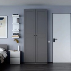 კარადა 100х60 MAX 2 ნაცრისფერი