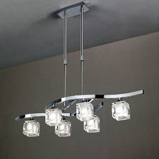 გულსაკიდი ჭაღი Mantra Cuadrax 0955