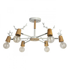 ჭაღი ღეროზე LOFT IT 10024/6 თეთრი