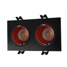 ჩაღრმავებული სანათი Denkirs DK3072-BK+RD