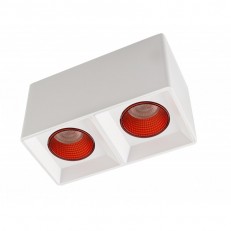 ზედაპირზე დამონტაჟებული ნათურა Denkirs DK3085-WH+RD