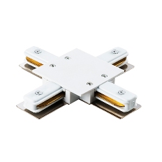 X-ის ფორმის ერთფაზიანი კონექტორი ჩაშენებული ტრასებისთვის Lightstar BARRA 501146