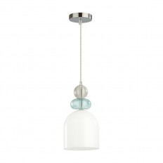 5235/1B MODERNI LN23 chrome Suspension E27 1*60W 220V GILLIAN