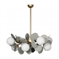 ჩამოკიდებული ჭაღი Loft IT Matisse 10008/8 Grey