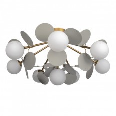 ზედა ჭაღი LOFT IT 10008/8C ნაცრისფერი