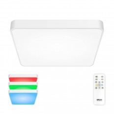 Citilux Cooper RGB LED ჭერის განათება დისტანციური მართვის თეთრი CL724K95G0