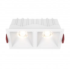 ჩაშენებული სანათი ტექნიკური DL043-02-10W3K-SQ-W