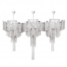 კასკადი ჭაღი LOFT IT 10208/1400R Smoke