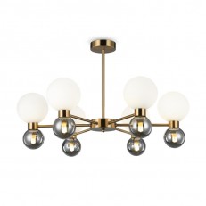 FREYA FR5394CL-12bs Rod Chandelier