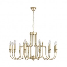 8318/12 CLASSI LN26 шампань/металл Люстра E14 12*40W 220V SUANA