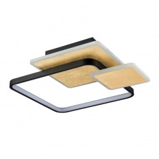 6574/72CL LEDIO LN24 черный, золотая патина/черный, золотая патина/металл/акрил, металл Потолочный светильник 