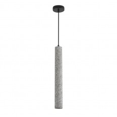 8357/1B SUSPENTIONI черный/серый, металл/цемент Подвес GU10 LED 5W 220V SHAMAREL