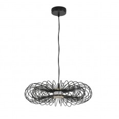 8301/9L LEDIO черный, металл/акрил Подвес LED 9W 3000K 220V CAMOMILE