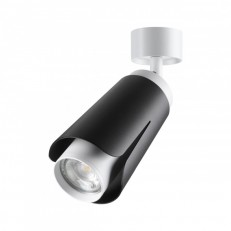 370828 OVER NT22 შავი ზედაპირული ნათურა IP20 GU10 9W 220V TULIP NOVOTECH