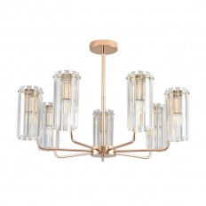 8347/7 CLASSI золото/прозрачный, металл/хрусталь Люстра потолочная E14 7*40W 220V FAVLA
