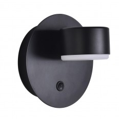 8344/1W COMFI черный, металл Бра GX53 LED 1*7W 220V TORINA