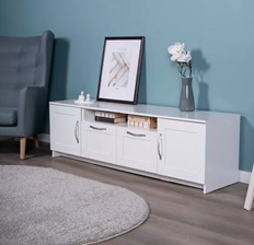 ტუმბო SIRIUS 2 კარი 2 უჯრა 156x47 თეთრი