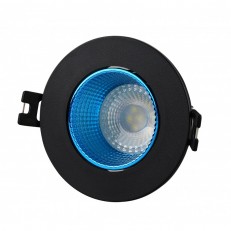 ჩაღრმავებული სანათი Denkirs DK3061-BK+СY