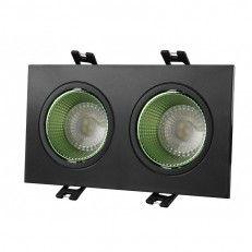 ჩაშენებული სანათი Denkirs DK3072-BK+GR