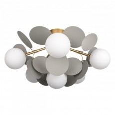 ზედა ჭაღი LOFT IT 10008/6C ნაცრისფერი