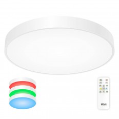 Citilux Cooper RGB LED ჭერის განათება დისტანციური მართვის თეთრი CL724105G0