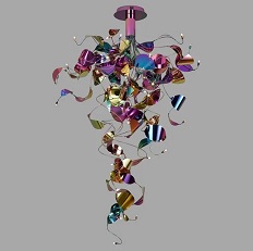 ზედაპირზე დამონტაჟებული ჭაღი WERTMARK WE197.36.903