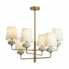 Люстра на штанге Freya FR2029PL-06BS