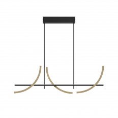 Maytoni Mod428PL-L20BK შეჩერებული ნათურა