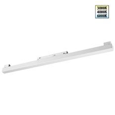 359618 SHINO NT25 000 белый Трековый светильник для низков. шинопровода с переключ. цв. темпер. IP20 LED 3000К