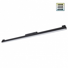 359621 SHINO NT25 000 черный Трековый светильник для низков. шинопровода с переключ. цв. темпер. IP20 LED 3000